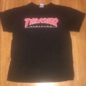 Thrasher Red Logo Tee